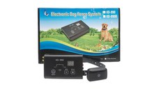 Gard Perimetru Electric Invizibil Wireless 300M pentru caini Reincarcabil Ajustabil Waterproof IP67 KD-990