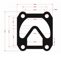 Garnituri set pentru cap compresor de aer 47mm CH088 Mod.11(B) - 3