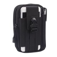 Geanta tactica militara, poliester, capacitate 1 l, 18 cm, negru - 2