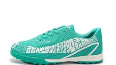 Ghete de fotbal copii, MBrands, 7.7 pentru teren sintetic, verde