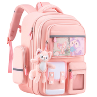 Ghiozdan Scoala, Ergonomic pentru copii - Ultra usor, Compartimente multiple, Rucsac Capacitate Mare, Protectie Spate - 3