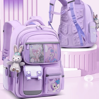 Ghiozdan Scoala, Ergonomic pentru copii - Ultra usor, Compartimente multiple, Rucsac Capacitate Mare, Protectie Spate - 5