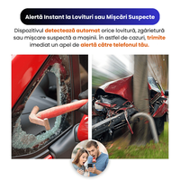 GPS Tracker 4G ML500G cu Microfon, Localizare Live, Magnet Puternic, Baterie 5000mAh, IP67, Alerta Viteza/Zona - 9