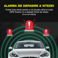 GPS tracker auto, Q12, 4G LTE, baterie 20000mah, stand-by 120 de zile, antifurt, fixare magnetica, precizie 10m - 3