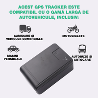 GPS tracker auto, Q12, 4G LTE, baterie 20000mah, stand-by 120 de zile, antifurt, fixare magnetica, precizie 10m - 5