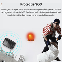 GPS Tracker Pentru Localizare Autoturism, Persoane Si Animale SpectrumPoint®, Nano Sim Card 2G, Inregistrare Vocala, Negru - 10
