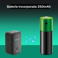 GPS Tracker Pentru Localizare Autoturism, Persoane Si Animale SpectrumPoint®, Nano Sim Card 2G, Inregistrare Vocala, Negru - 3