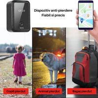 GPS Tracker Pentru Localizare Autoturism, Persoane Si Animale SpectrumPoint®, Nano Sim Card 2G, Inregistrare Vocala, Negru - 1