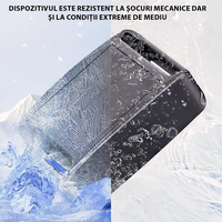 GPS Tracker solar cu zgarda, Q19, 4G, pentru animale mari, cai, bovine, ovine, perimetru de siguranta, istoric ruta - 4