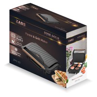 Grill electric Zass Grill & Panini Rose Gold ZPG 20 - 4