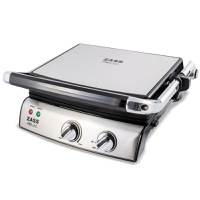 Grill & Panini Chef Inox Zass ZPG 02, argintiu - 1