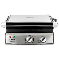 Grill & Panini Chef Inox Zass ZPG 02, argintiu - 4