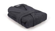 Halat de baie L'essentiel Maison antracit XL din 100% bumbac