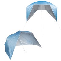 HI Umbrela de plaja cu pereti laterali UV50 + 240x233 cm, - 1