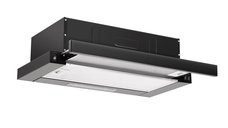 Hota incorporabila Floria ZLN1895, 50x28.5x13 cm parte incastrabila, Putere de absorbtie 450 mc/h, 140 W,. Negru
