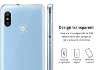 Husa 360 pentru Samsung Galaxy A51, TPU Transparent fata+spate - 3