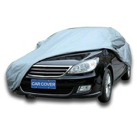 Husa auto pentru masini, din bumbac si peva, dimensiuni 534x178x120cm, gri - 1