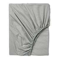 Husa cu elastic Kotonia Home Bebe - ranforce, 100 % bumbac, dimensiune saltea 60x120+15 cm, gri - 2
