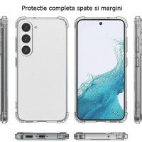 Husa de protectie Flippy, TPU, pentru Samsung A14 5G, Antisoc, Protectie colturi, Rezistenta la impact, Transparenta - 6