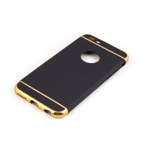 Husa Forcell 3 in 1 Plastic, iPhone 6 /6S, Negru - 1