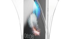Husa Full TPU 360° (fata + spate) pentru Huawei P9 Lite 2017, Transparent