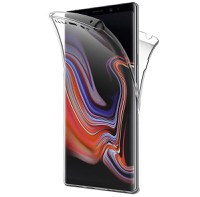 Husa Full TPU 360° (fata + spate) pentru Samsung Galaxy Note 9, Transparent - 1