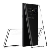 Husa Full TPU 360° (fata + spate) pentru Samsung Galaxy Note 9, Transparent - 2