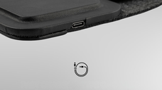 Husa Laptop cu Incarcare dubla Wireless 15W, Protectie 360, Impermeabila, Rezistenta la socuri, 15-16 inch, Pliabil