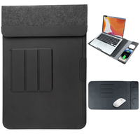 Husa Laptop cu Incarcare dubla Wireless 15W, Protectie 360, Impermeabila, Rezistenta la socuri, 15-16 inch, Pliabil - 7