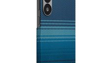 Husa Pitaka MagEZ 6 pentru Samsung Galaxy S25 Moonrise - Protectie din Fibra de Aramida