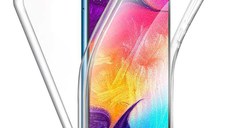 Husa TPU 360 (fata + spate) pentru Samsung Galaxy A20E, Transparent