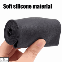 Husa Volan Silicon Universala Glixicom Negru Lavabila si Antialunecare Compatibilitate pentru Diametru intre 33 - 40 cm - 8