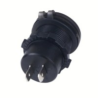 Incarcator Auto QC3.0 Dual USB Rezistent la Apa cu Voltmetru si Comutator, Adaptor de Incarcare Rapida 12/24V, Afisaj - 4