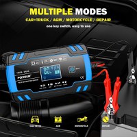 Incarcator Baterie Auto Cu Microprocesor Foxsur B0228-L, 12/24V, 4/8A, Display LCD, Functie De Reparare Cu Puls - 2