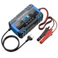 Incarcator Baterie Auto Cu Microprocesor Foxsur B0228-L, 12/24V, 4/8A, Display LCD, Functie De Reparare Cu Puls - 5