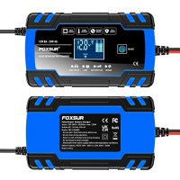 Incarcator Baterie Auto Cu Microprocesor Foxsur B0228-L, 12/24V, 4/8A, Display LCD, Functie De Reparare Cu Puls - 14