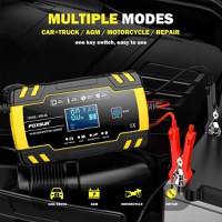 Incarcator Baterie Auto Cu Microprocesor Foxsur B0228-Y, 12/24V, 4/8A, Display LCD, Functie De Reparare Cu Puls - 2