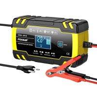 Incarcator Baterie Auto Cu Microprocesor Foxsur B0228-Y, 12/24V, 4/8A, Display LCD, Functie De Reparare Cu Puls - 1