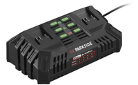 Incarcator dublu original Parkside 20V, compatibil cu acumulatori X20V Team, putere 2x 4.5A - 2
