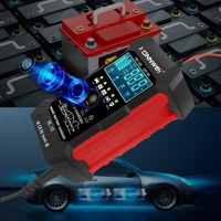 Incarcator inteligent pentru baterii auto Konnwei RC-10, 12V/24V, 5A/10A, Afisaj LCD, Functie Puls Reparare - 5