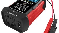 Incarcator inteligent pentru baterii auto Konnwei RC-10, 12V/24V, 5A/10A, Afisaj LCD, Functie Puls Reparare