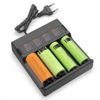 Incarcator Li-ion MRG MS484AX , Acumulator 18650 3,7V, 4 Slot, 4Ah, 220V - 2