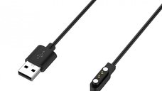 Incarcator pentru Haylou Watch USB, 3.5W - Techsuit (TXC4) - Negru