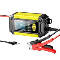 Incarcator si Tester Baterie FOXSUR FTC-1206 2-in-1, 12V/6A – Redresor Inteligent pentru Baterii Auto si Moto - 3