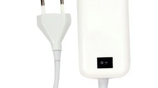 Incarcator USB 15W 3A cu cablu MRG L342, USB, 4 porturi, Alb