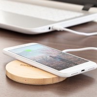 Incarcator wireless din bambus Wirber InnovaGoods - 7