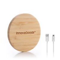Incarcator wireless din bambus Wirber InnovaGoods - 4