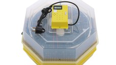 Incubator electric pentru oua cu dispozitiv dublu de intoarceresi termometru, Cleo, model 5X2-DT
