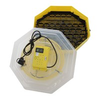 Incubator electric pentru oua cu dispozitiv intoarcere si termometru, Cleo, model 5DT - 4