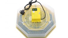Incubator electric pentru oua cu dispozitiv intoarcere si termometru, Cleo, model 5DT